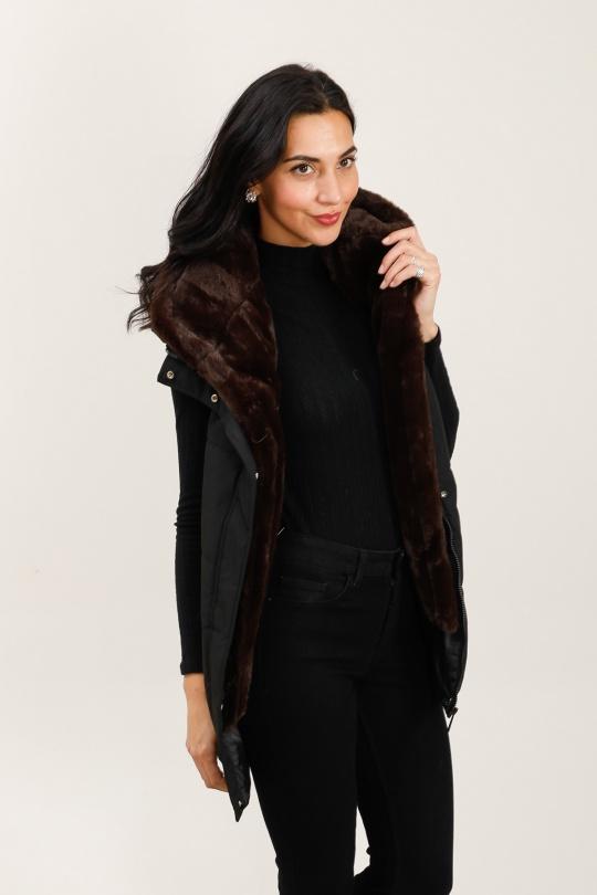 Doudounes Femme Beige Attrait Paris AT8589 Efashion Paris