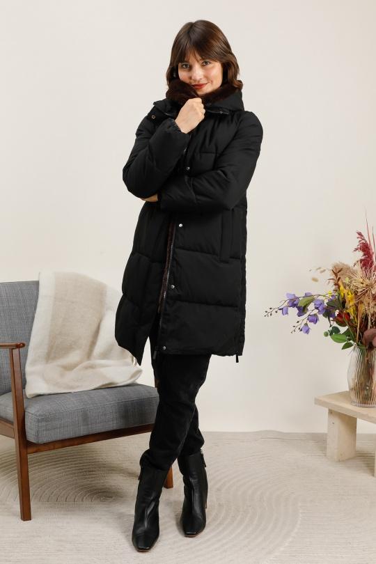 Doudounes Femme Kaki Attrait Paris AT8599 Efashion Paris