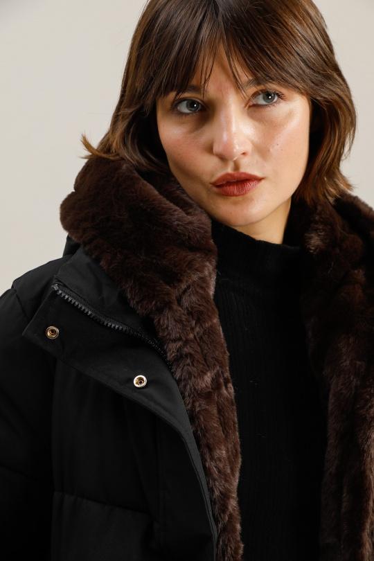 Doudounes Femme Kaki Attrait Paris AT8599 Efashion Paris