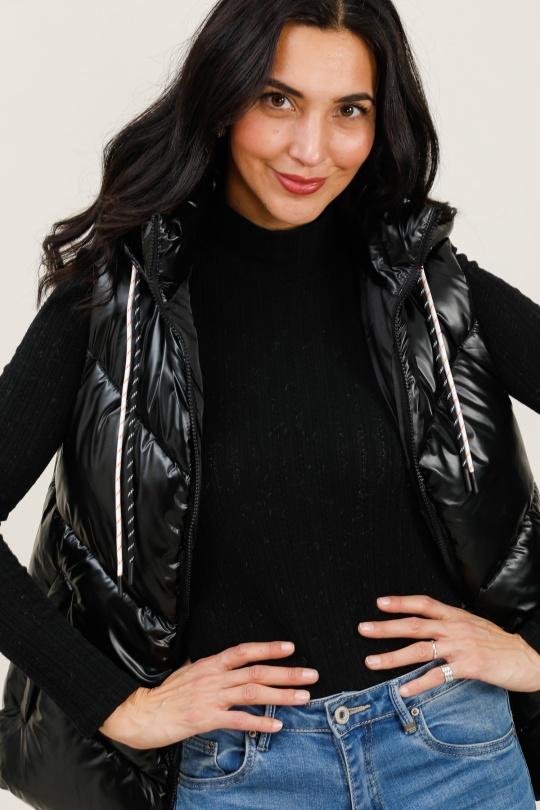 Doudounes Femme Bleu marine Attrait Paris AT8598B Efashion Paris