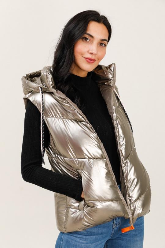 Piumini Donna Bronze Attrait Paris AT8598B Efashion Paris