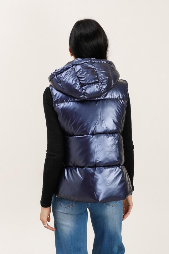 Doudounes Femme Bleu marine Attrait Paris AT8598B Efashion Paris