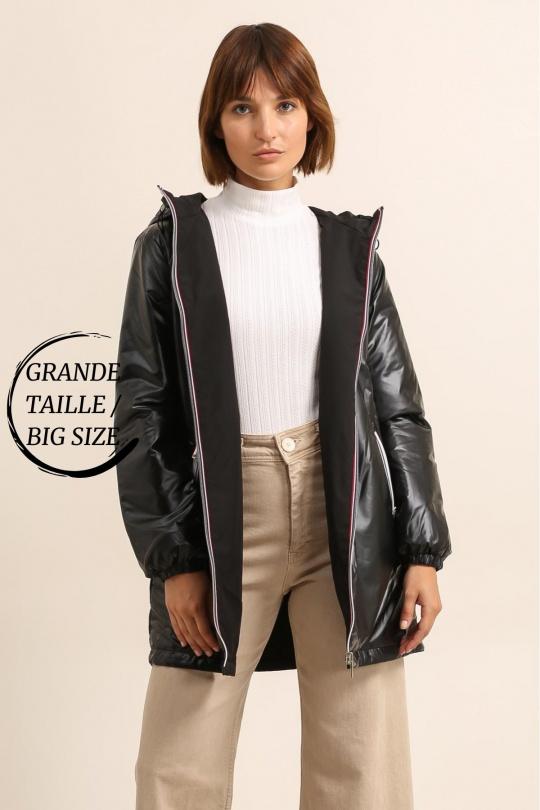 Vestes Femme Noir Attrait Paris AT8538BGT Efashion Paris