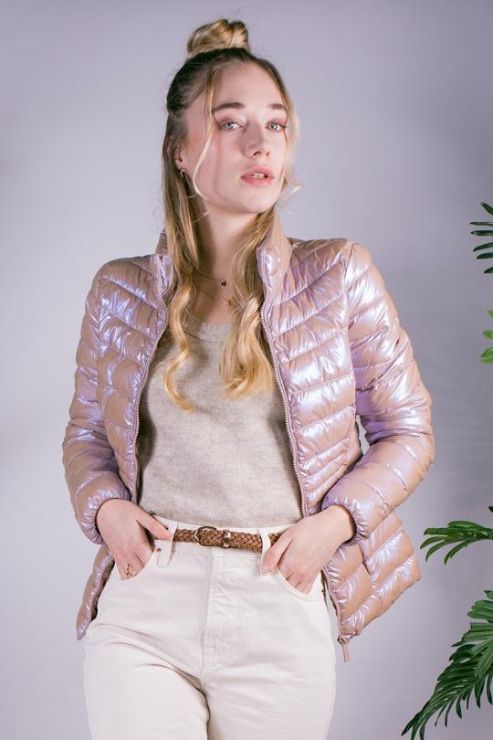 Doudounes Femme Chocolat Attrait Paris AT8089B Efashion Paris