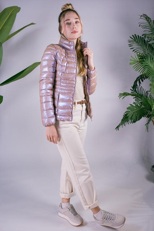 Doudounes Femme Chocolat Attrait Paris AT8089B Efashion Paris