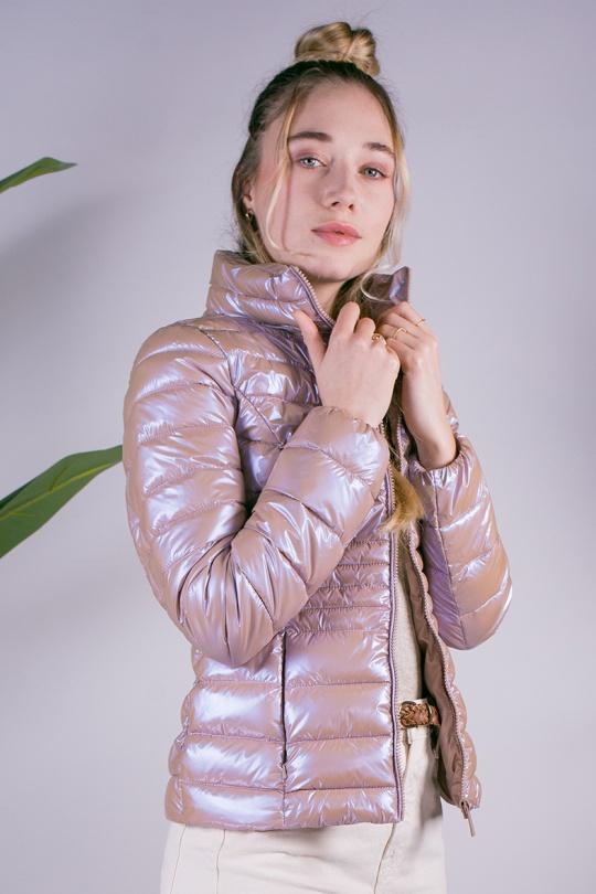 Doudounes Femme Chocolat Attrait Paris AT8089B Efashion Paris