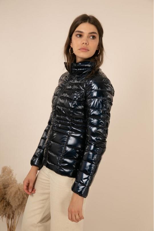 Doudounes Femme Chocolat Attrait Paris AT8089B Efashion Paris