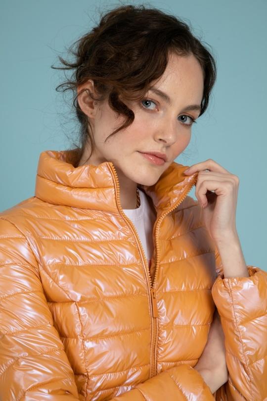 Doudounes Femme Chocolat Attrait Paris AT8089B Efashion Paris