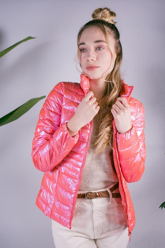 Doudounes Femme Chocolat Attrait Paris AT8089B Efashion Paris