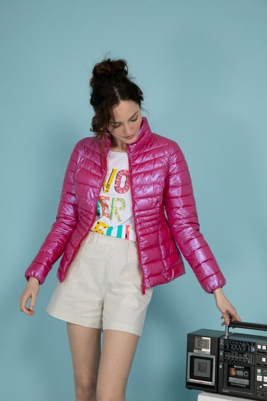 Doudounes Femme Chocolat Attrait Paris AT8089B Efashion Paris