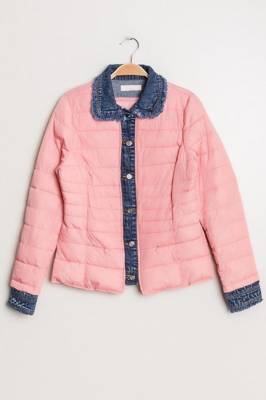 Doudounes Femme Rose Attrait Paris AT8809 Efashion Paris