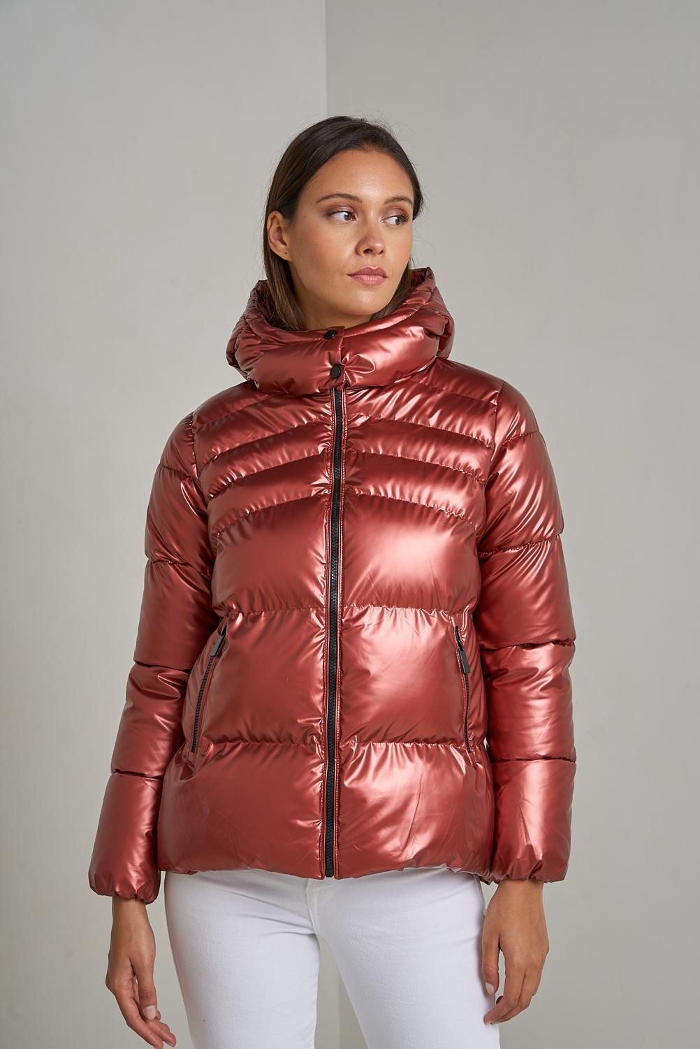 Doudounes Femme Cuivre Attrait Paris AT8355B #c Efashion Paris
