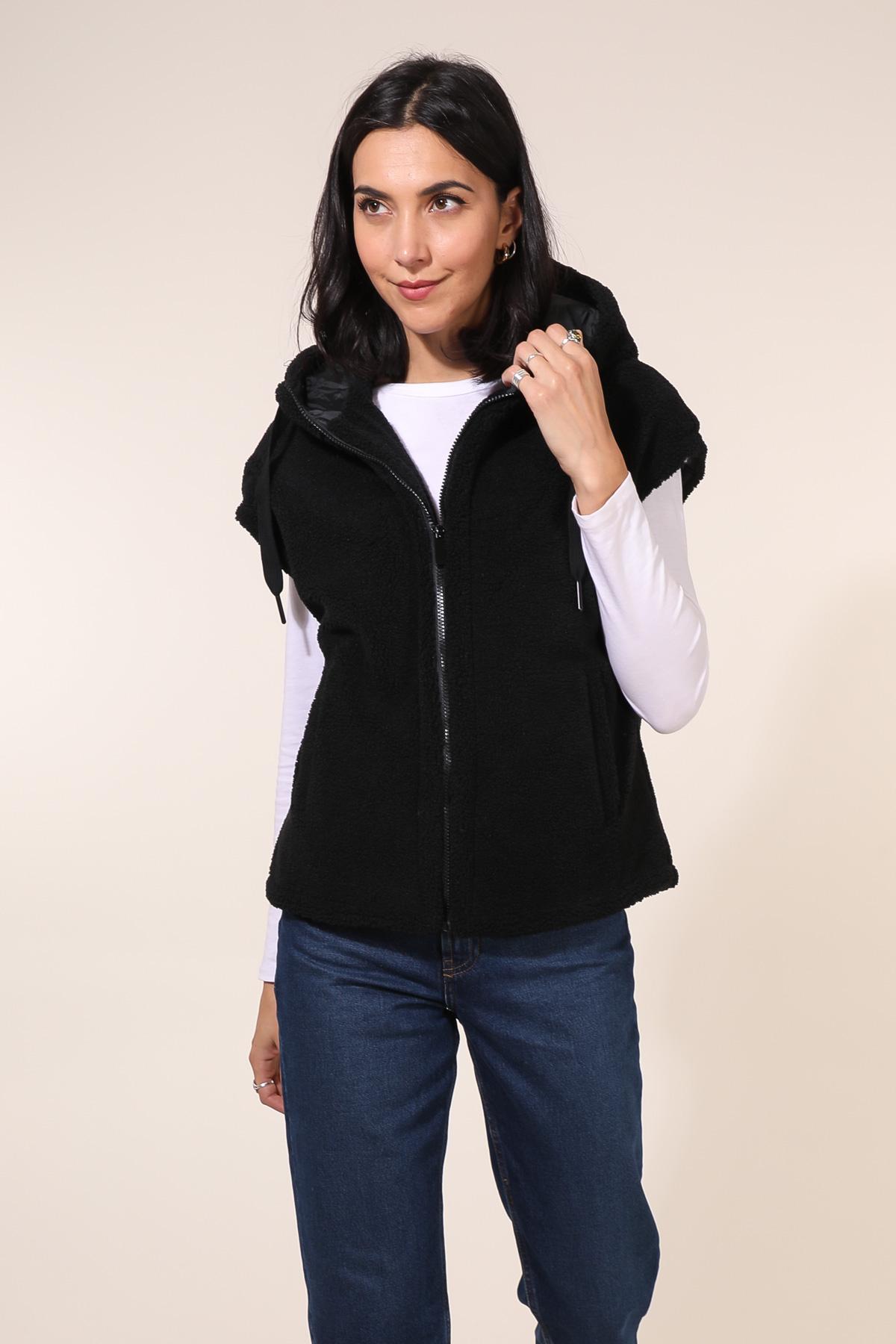 Doudounes Femme Noir Attrait Paris AT8510 #c Efashion Paris