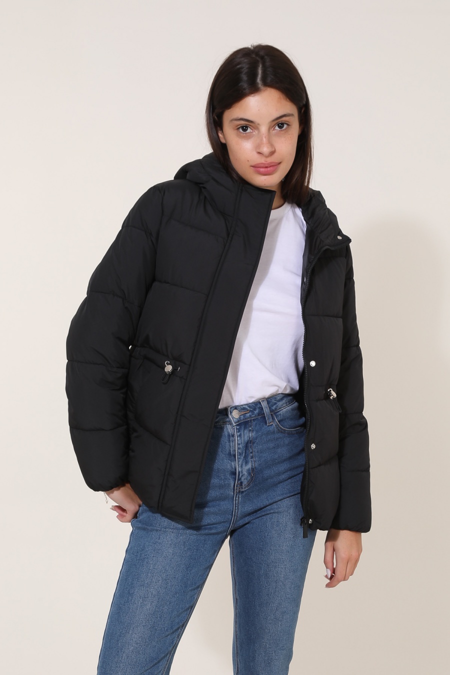 Doudounes Femme Beige Attrait Paris AT8506 #c Efashion Paris