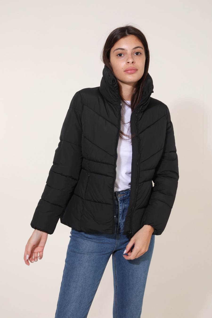 Doudounes Femme Violet Attrait Paris AT8507 #c Efashion Paris