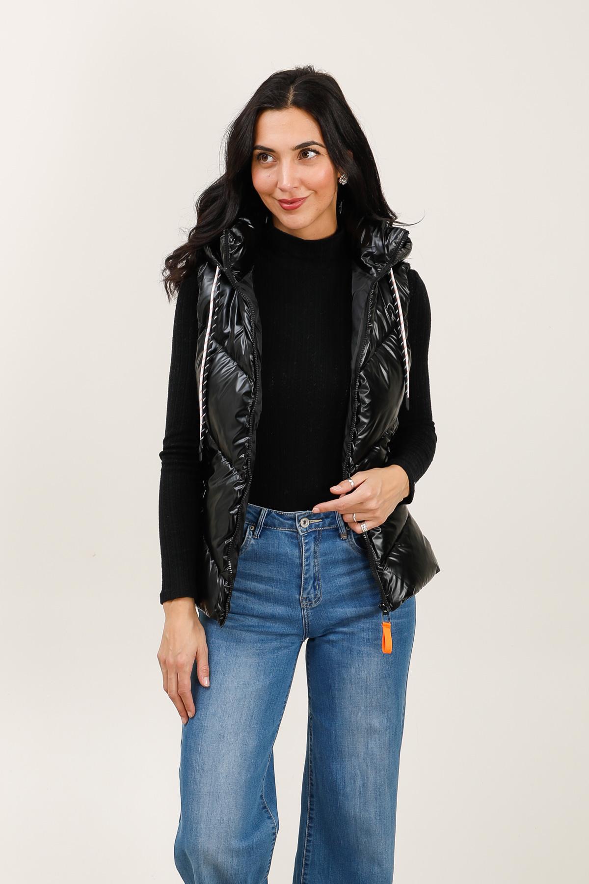 Doudounes Femme Bleu marine Attrait Paris AT8598B #c Efashion Paris