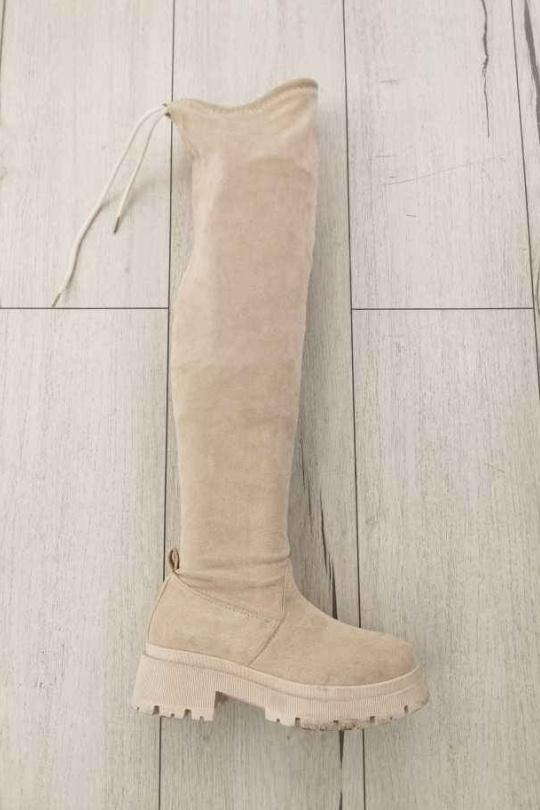Stivali Scarpe Beige CINK-ME  DM-M17 Efashion Paris