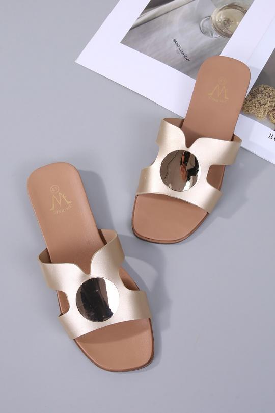 Plus sizes Shoes Gold CINK-ME  DM3UO-23 (GRANDE POINTURE) Efashion Paris