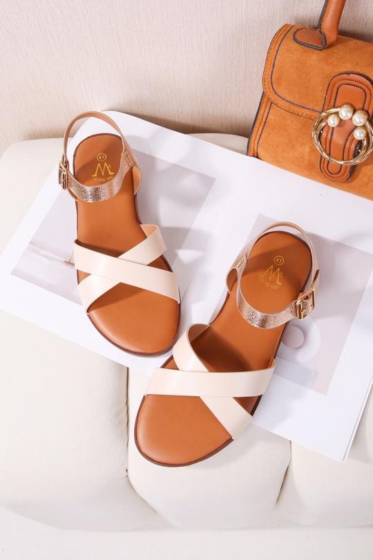 Plus sizes Shoes Beige CINK-ME  DM3UO-5 (GRANDE POINTURE) Efashion Paris