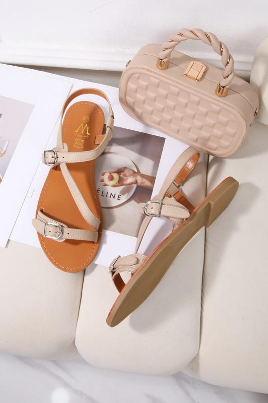 Grandes tailles Chaussures Beige CINK-ME  DM3UO-39 GRANDE POINTURE Efashion Paris