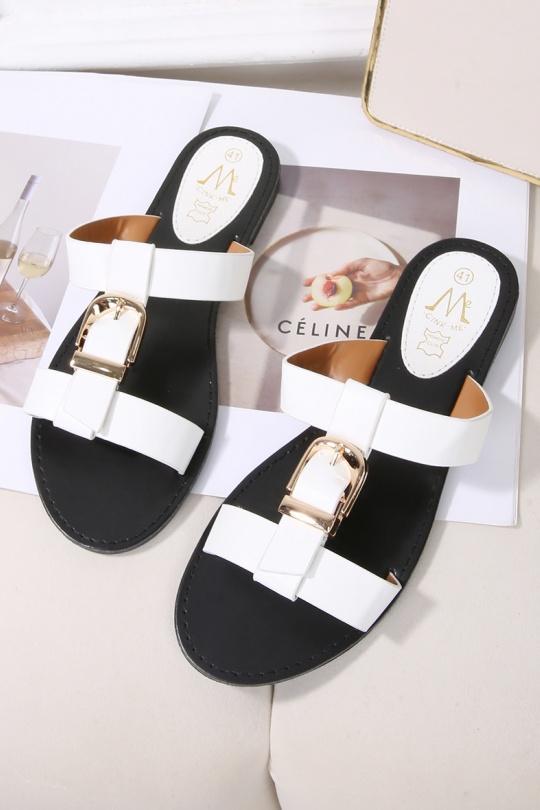 Taglie forti Scarpe White CINK-ME  DM3UO-40 GRANDE POINTURE Efashion Paris