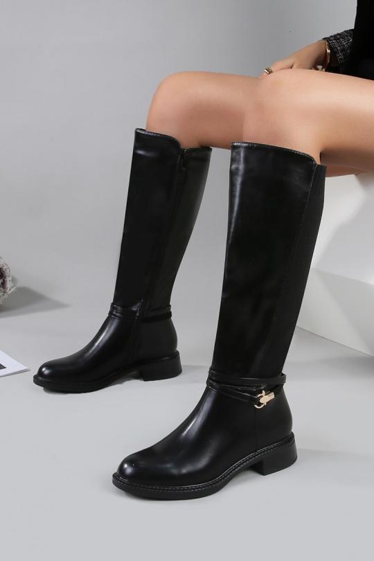 Botas Zapatos Black CINK-ME  MB56 Efashion Paris