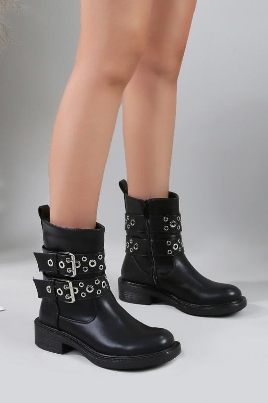Stivaletti Scarpe Black CINK-ME  MB61 Efashion Paris