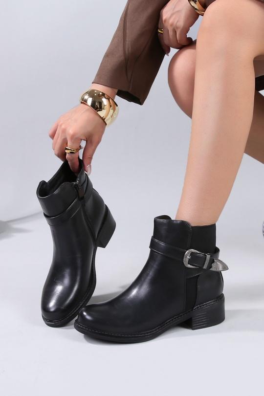 Stivaletti Scarpe Black CINK-ME  MB68 Efashion Paris