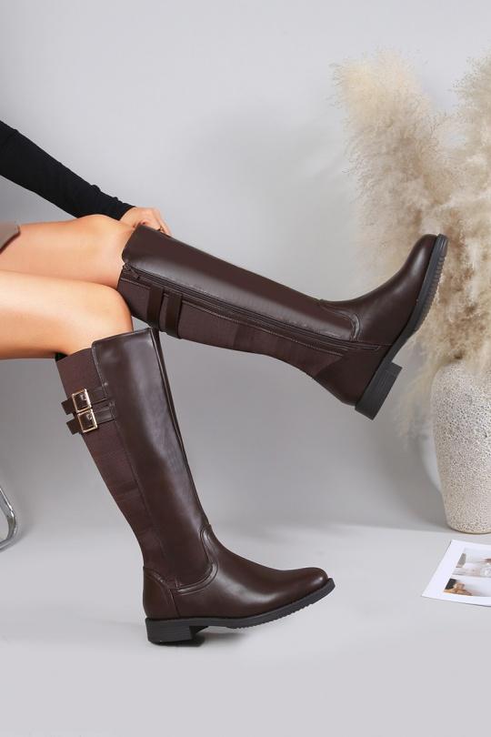 Plus sizes Shoes Brown CINK-ME  DM872-17 GRANDE POINTURE Efashion Paris