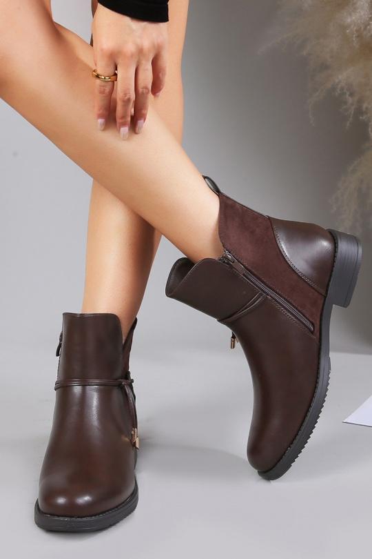 Grandes tailles Chaussures Marron CINK-ME  DM872-21 GRANDE POINTURE Efashion Paris
