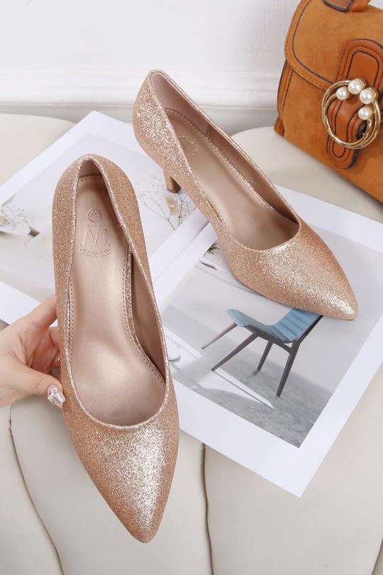 Grandes tailles Chaussures Champagne CINK-ME  DMP987-1A GRANDE POINTURE Efashion Paris