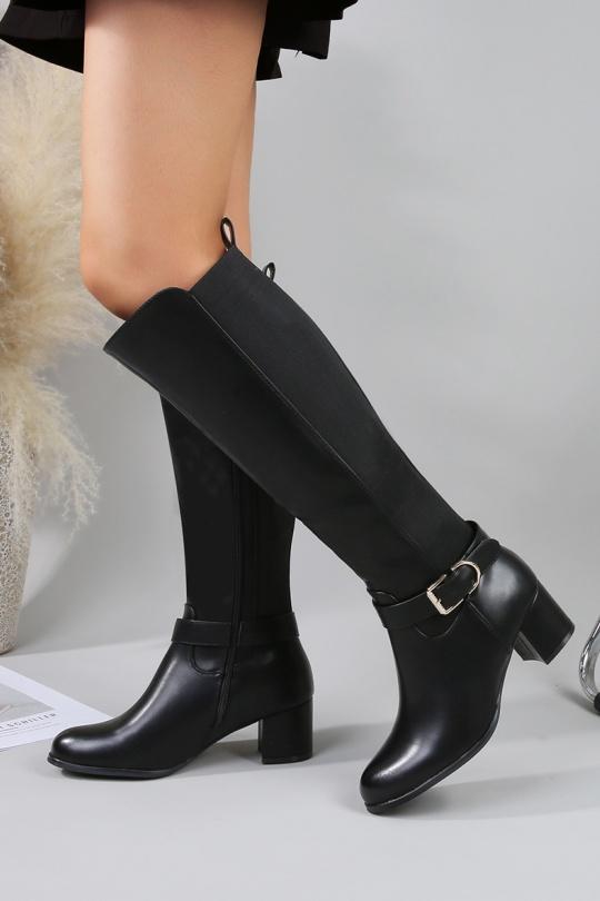 Tallas grandes Zapatos Black CINK-ME  DM850-3 GRANDE POINTURE Efashion Paris