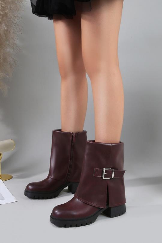 Bottines Chaussures Bordeaux CINK-ME  MB69 Efashion Paris