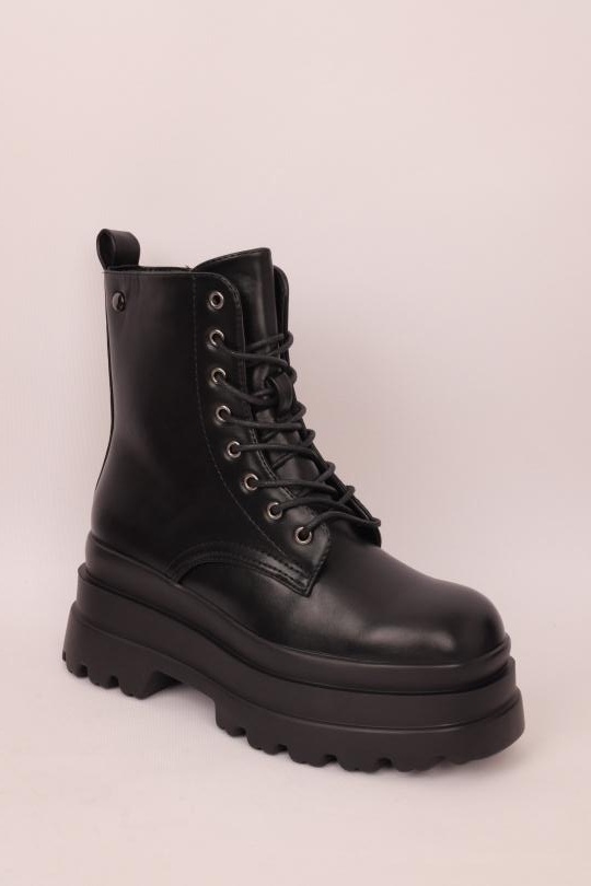 Bottines Chaussures Noir CINK-ME  YL-115 Efashion Paris