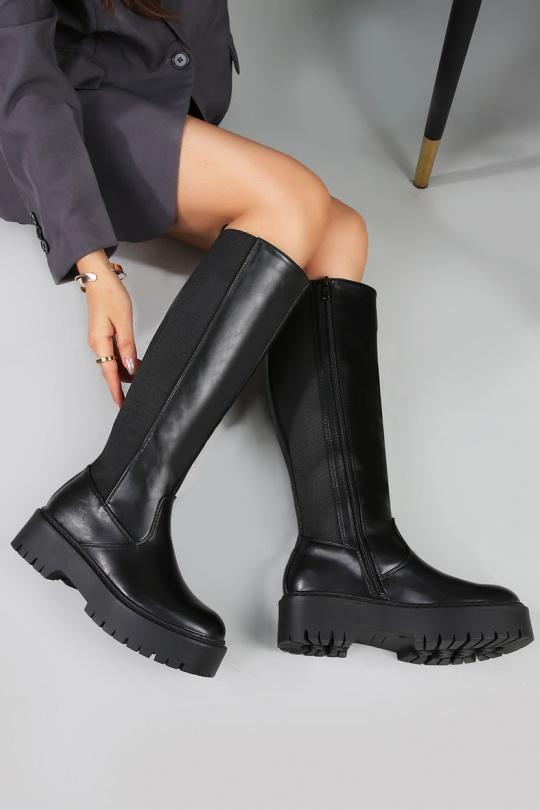 Stivali Scarpe Black CINK-ME  W029-9 Efashion Paris