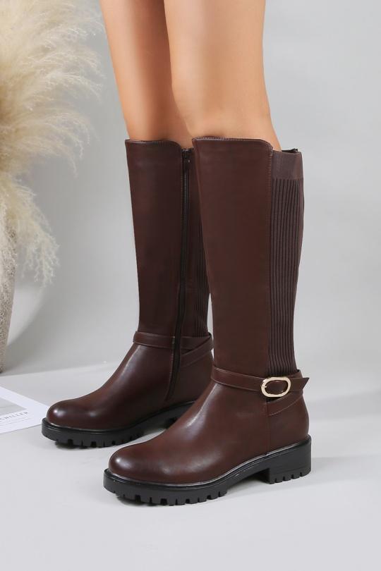 Taglie forti Scarpe Brown CINK-ME  DM200-L2 GRANDE POINTURE Efashion Paris