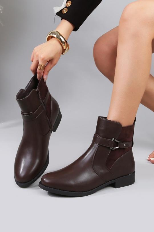 Plus sizes Shoes Brown CINK-ME  DM779-S3 GRANDE POINTURE Efashion Paris