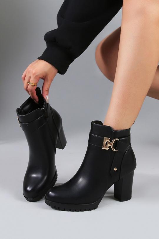 Stivaletti Scarpe Black CINK-ME  MB77 Efashion Paris