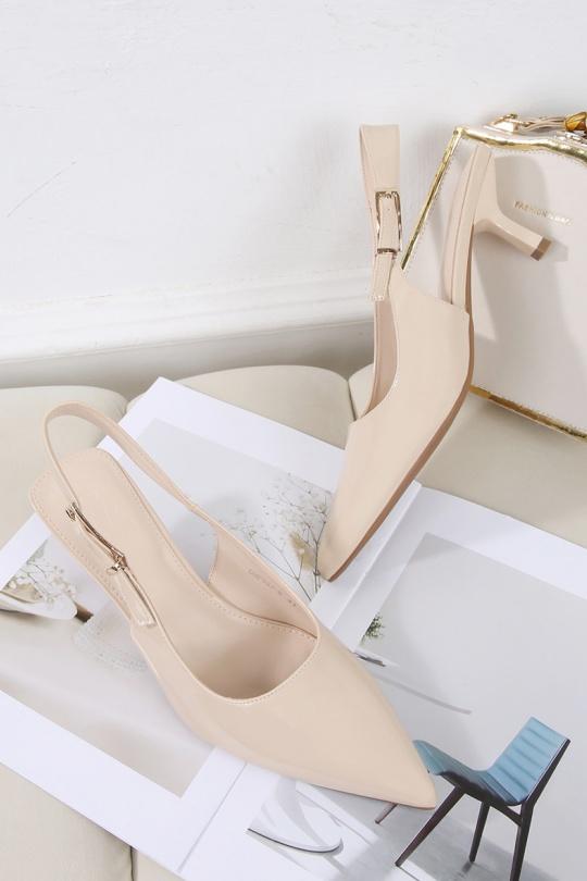 Tallas grandes Zapatos Beige CINK-ME  DMF987-5 GRANDE POINTURE Efashion Paris