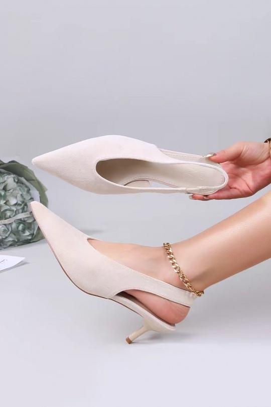 Tacco Scarpe Beige CINK-ME  LE129-12 Efashion Paris