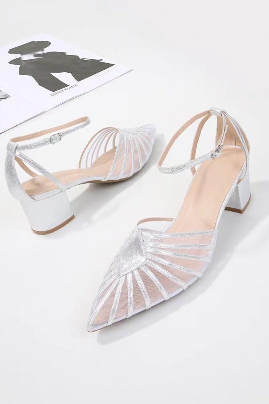 Grandes tailles Chaussures Argent CINK-ME  DM838-5 GRANDE POINTURE Efashion Paris