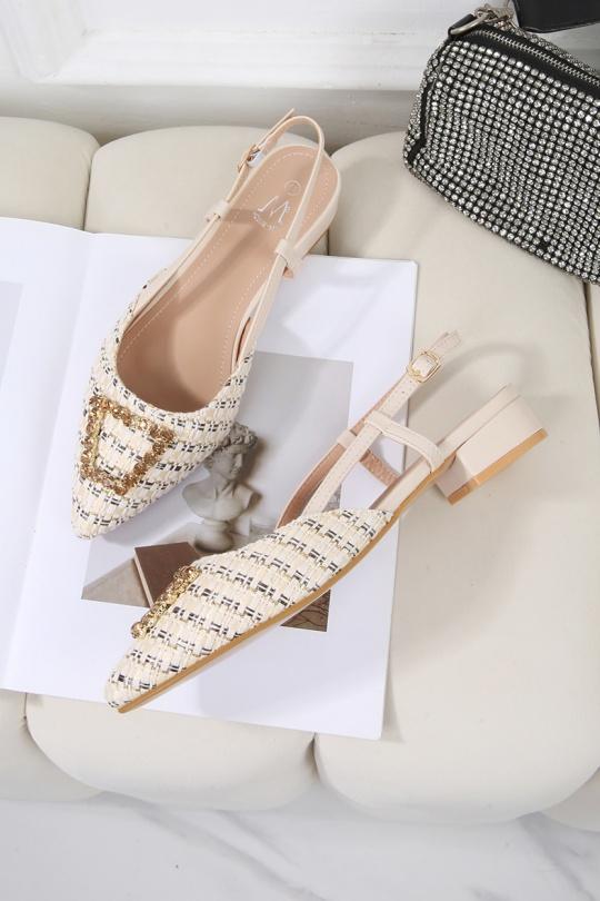 Tallas grandes Zapatos Beige CINK-ME  DMU250-17 GRANDE POINTURE Efashion Paris