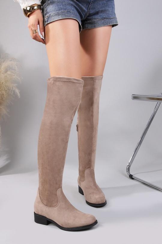 Stivali Scarpe Taupe CINK-ME  YL28-5 Efashion Paris