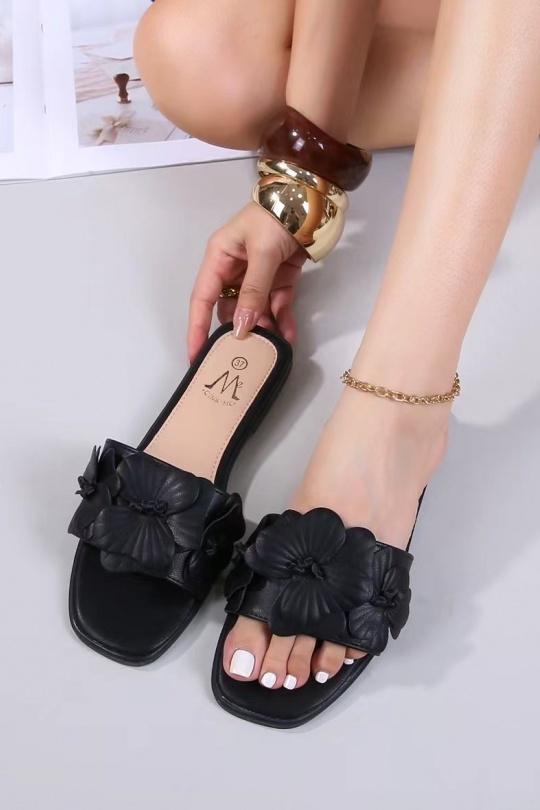 Sandalias Zapatos Black CINK-ME  LB565-13 Efashion Paris