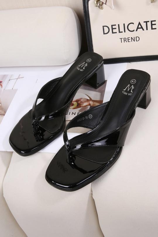 Plus sizes Shoes Black CINK-ME  DMS313-16 GRANDE POINTURE Efashion Paris