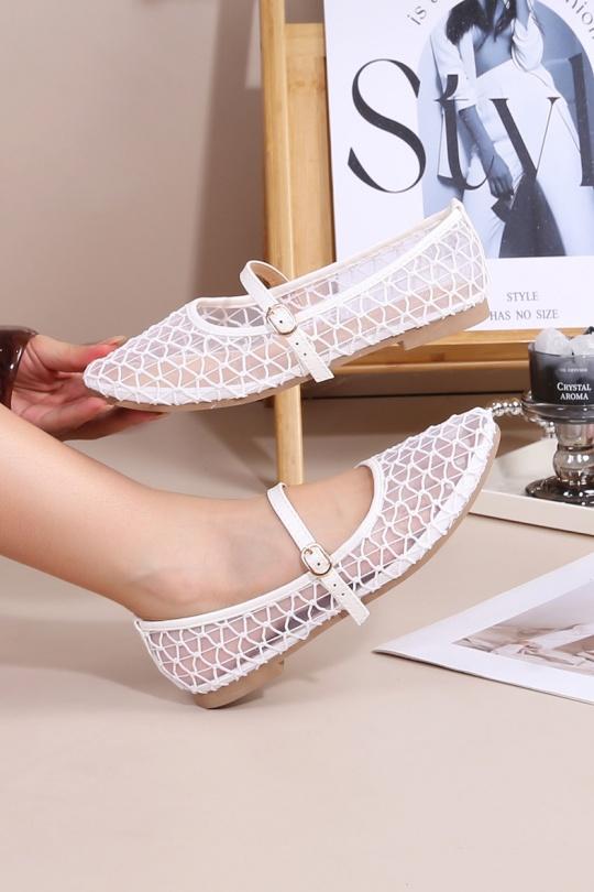 Ballerines Chaussures Noir CINK-ME  ZU117-5 Efashion Paris