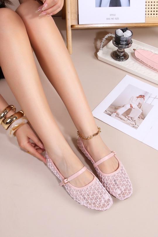 Ballerines Chaussures Noir CINK-ME  ZU117-5 Efashion Paris