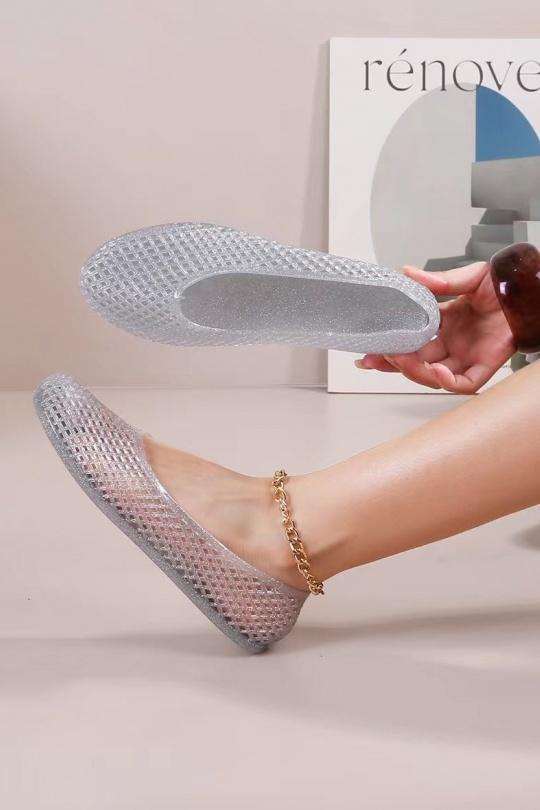 Ballerines Chaussures Noir CINK-ME  LO229-13 Efashion Paris