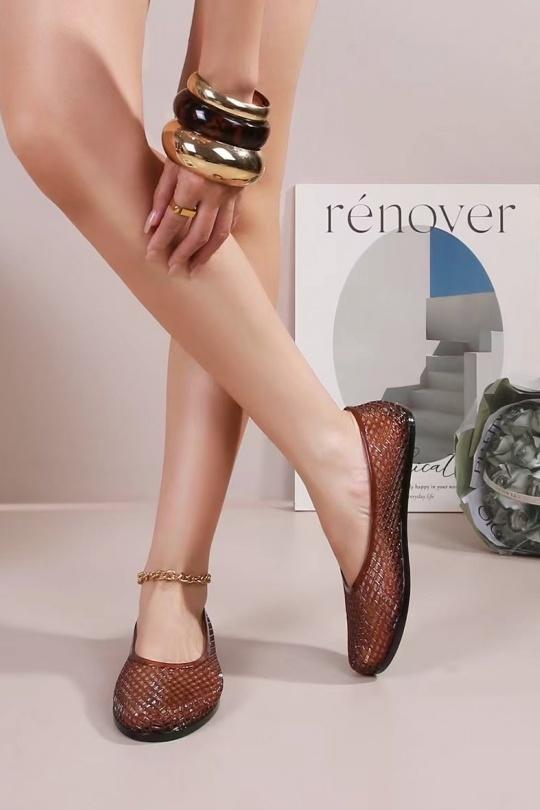 Ballerines Chaussures Noir CINK-ME  LO229-13 Efashion Paris