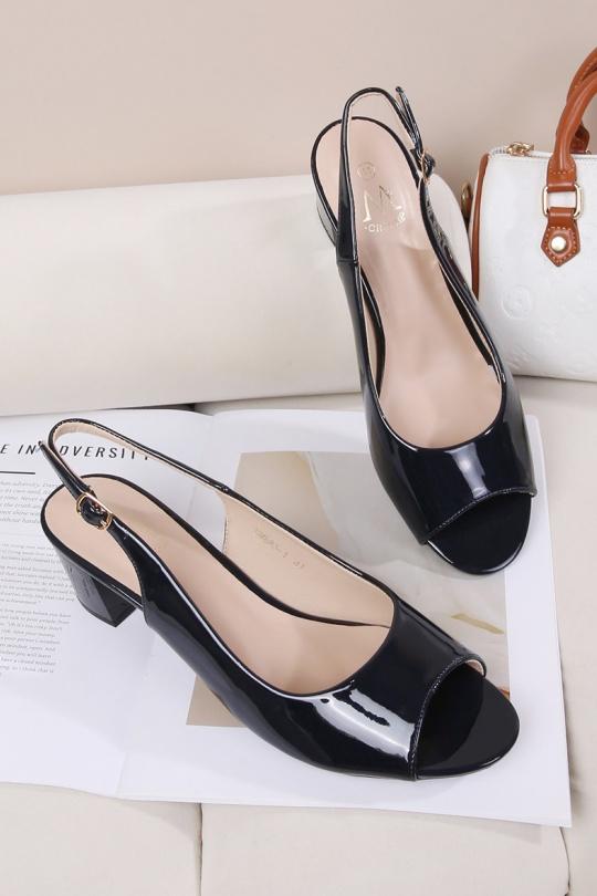 Tallas grandes Zapatos Black CINK-ME  DMB83-1 GRANDE POINTURE Efashion Paris